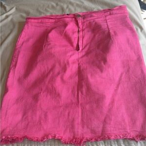 Fashion Nova Pink Mini Skirt